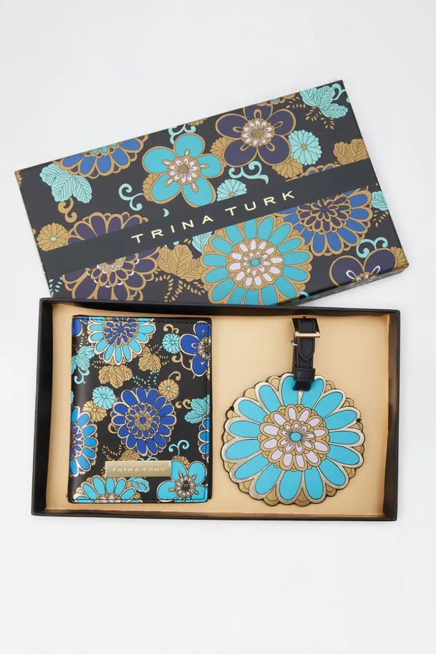 SHOP Trina Turk HANDBAGS TOKYO BLOSSOM PASSPORT SET