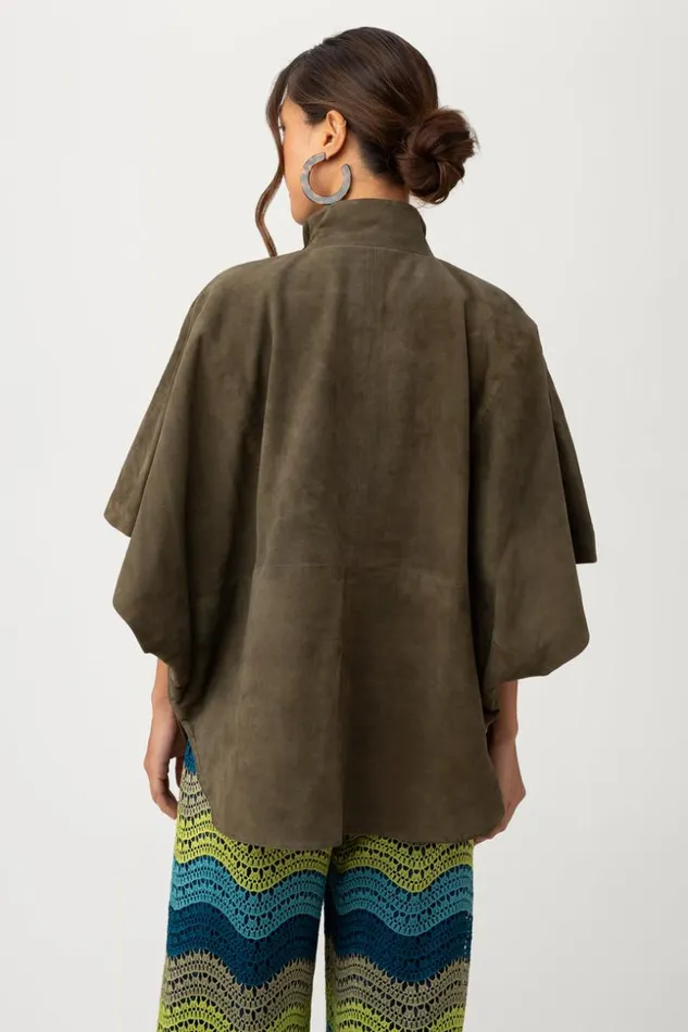SHOP Trina Turk JACKETS and COATS BODHI PONCHO