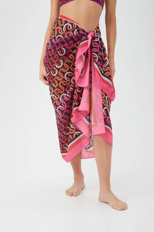 SHOP Trina Turk MATCHING SWIM SETS WOMEN039S ECHO PAREO SWIM COVERUP