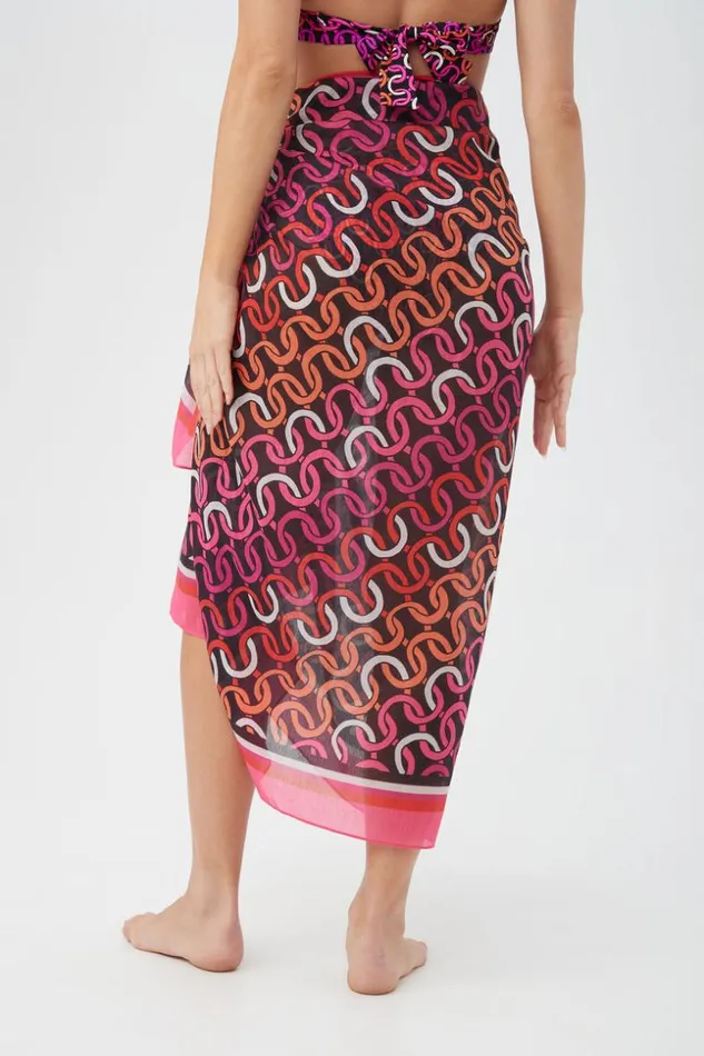 SHOP Trina Turk MATCHING SWIM SETS WOMEN039S ECHO PAREO SWIM COVERUP