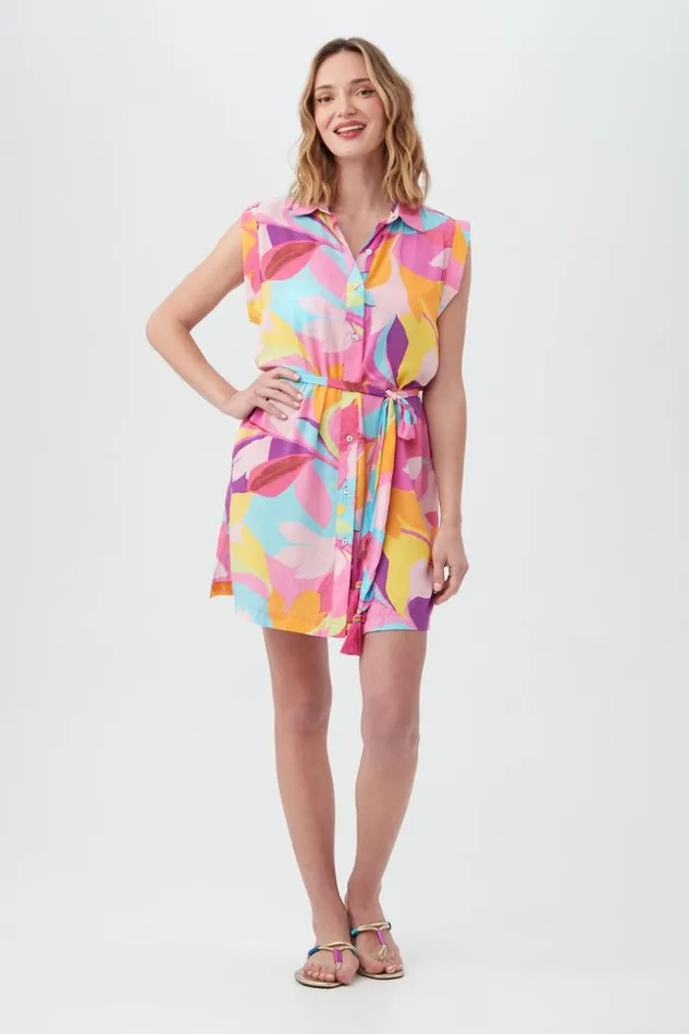 SHOP Trina Turk MATCHING SWIM SETS WOMEN039S LILLETH BELTED SLEEVELESS SHIRT DRESS SWIM COVERUP SHOP Trina Turk MATCHING SWIM SETS WOMEN039S LILLETH BELTED SLEEVELESS SHIRT DRESS SWIM COVERUP