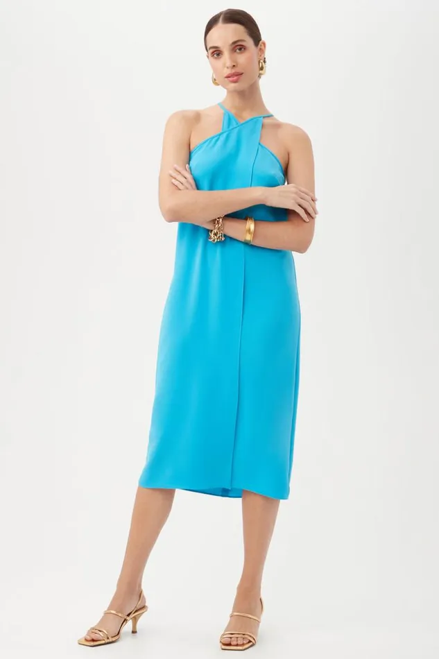 SHOP Trina Turk MIDI DRESSES FOUR CORNERS DRESS