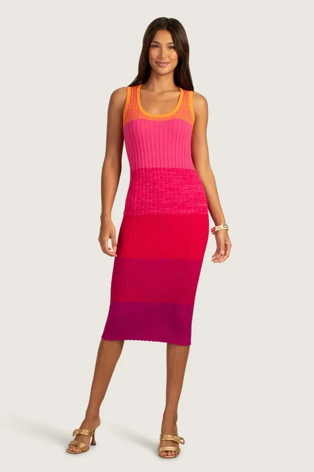 SHOP Trina Turk MIDI DRESSES GIBRALTAR DRESS