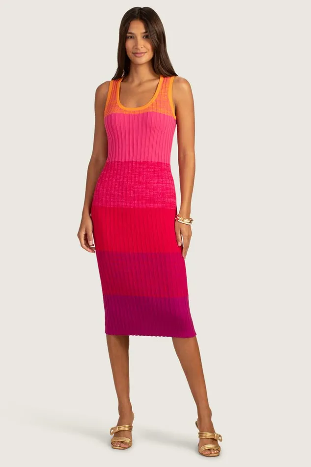 SHOP Trina Turk MIDI DRESSES GIBRALTAR DRESS