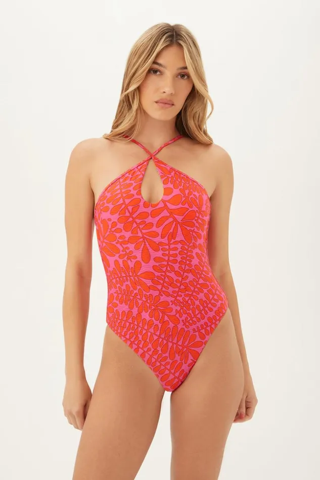 SHOP Trina Turk ONE PIECE SWIMWEAR WOMEN039S TRELLIS REVERSIBLE HIGH NECK MULTIWAY ONE PIECE SWIMSUIT SHOP Trina Turk ONE PIECE SWIMWEAR WOMEN039S TRELLIS REVERSIBLE HIGH NECK MULTIWAY ONE PIECE SWIMSUIT