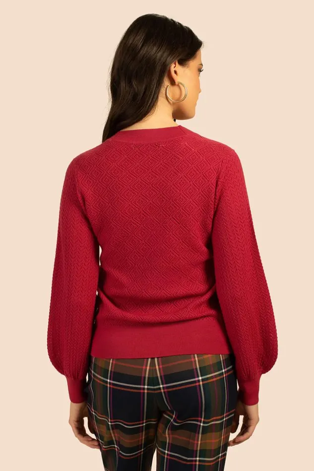 SHOP Trina Turk SWEATERS and KNITS EVENING SUN SWEATER