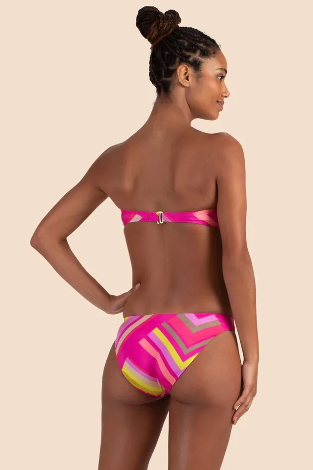 SHOP Trina Turk SWIM TOPS WALTZ TWIST BANDEAU TOP