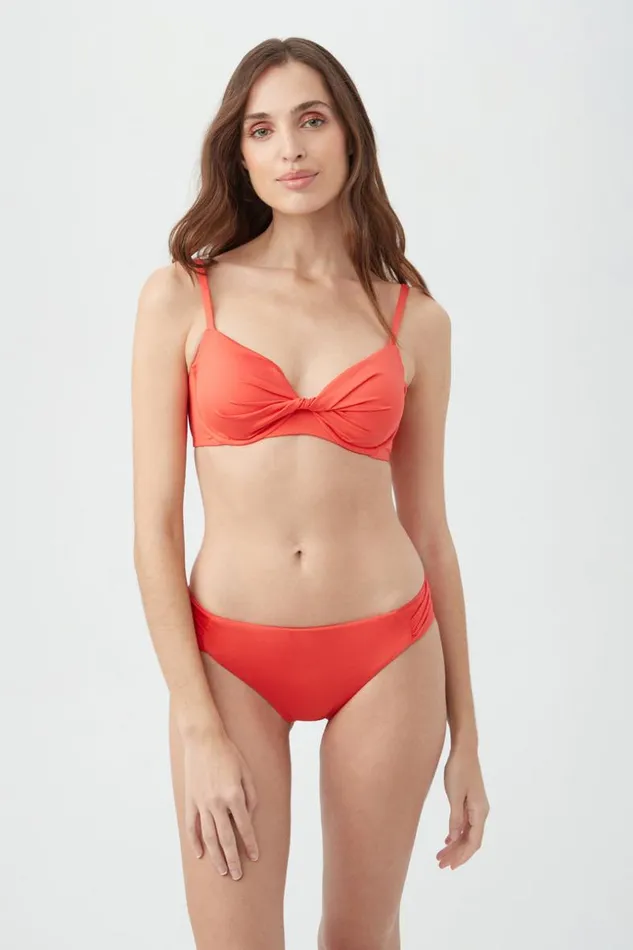 SHOP Trina Turk SWIM TOPS WOMEN039S MONACO TWIST FRONT UNDERWIRE BRA SWIM TOP
