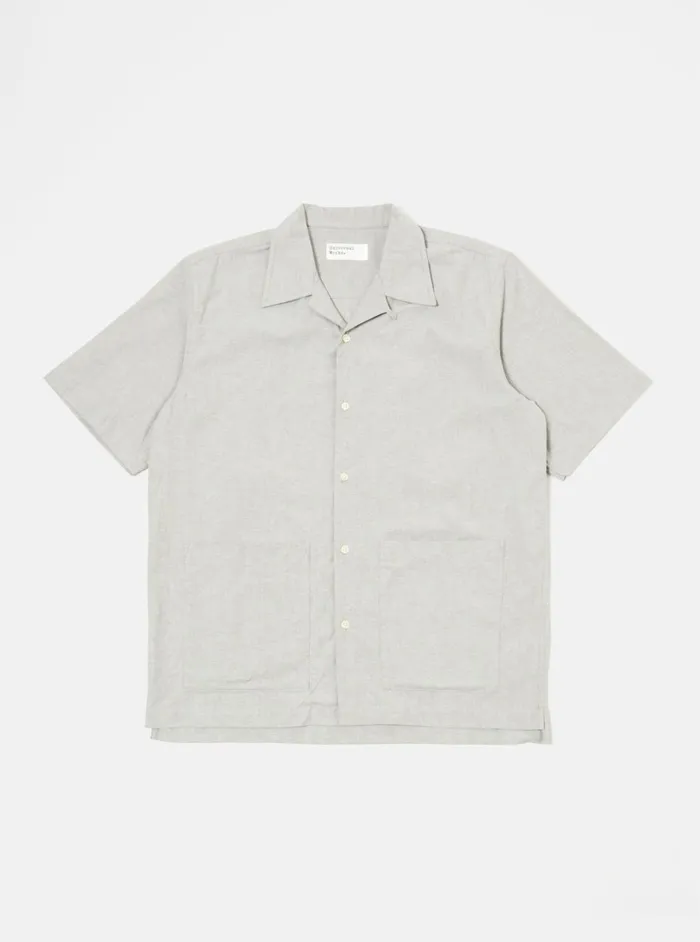 Short Pyjama Set In Olive Recycled Cotton Men Universal Works Nightwear