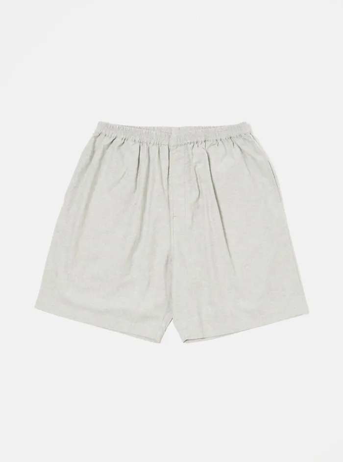 Short Pyjama Set In Olive Recycled Cotton Men Universal Works Nightwear