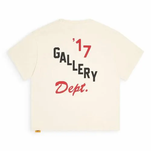 Short Sleeve Men Gallery Dept BOXING MERCH TEE Cream