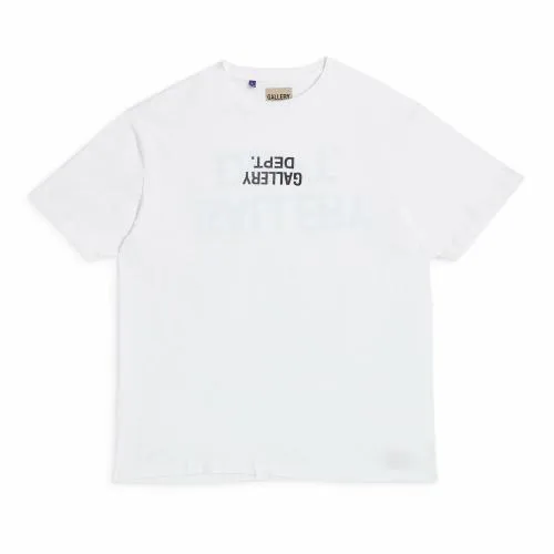 Short Sleeve Men Gallery Dept FUCKED UP LOGO TEE White
