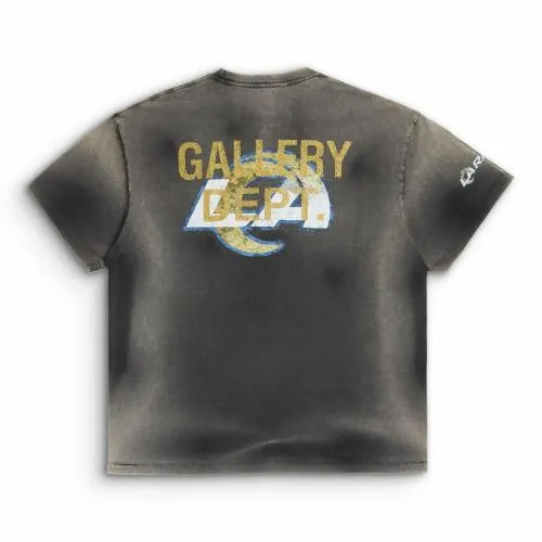 Short Sleeve Men Gallery Dept GD X LA RAMS SUNFADED TEE Sun Faded Black