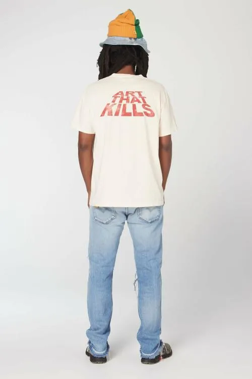 Short Sleeve Men Gallery Dept ONE WAY TEE Archival White