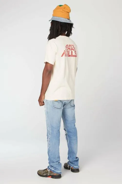 Short Sleeve Men Gallery Dept ONE WAY TEE Archival White