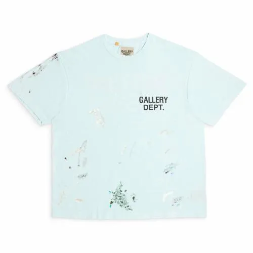 Short Sleeve Men Gallery Dept SOUVENIR TEE PAINTED Baby Blue