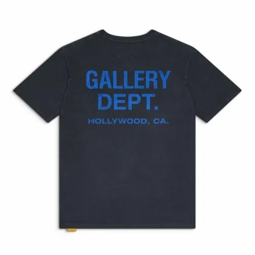 Short Sleeve Men Gallery Dept SOUVENIR TEE Washed Black