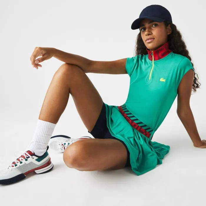 Shorts and Skirts Women Lacoste Women039s SPORT BuiltIn Short Pleated Tennis Skirt Green Navy Blue Yh5 Shorts and Skirts Women Lacoste Women039s SPORT BuiltIn Short Pleated Tennis Skirt Green Navy Blue Yh5
