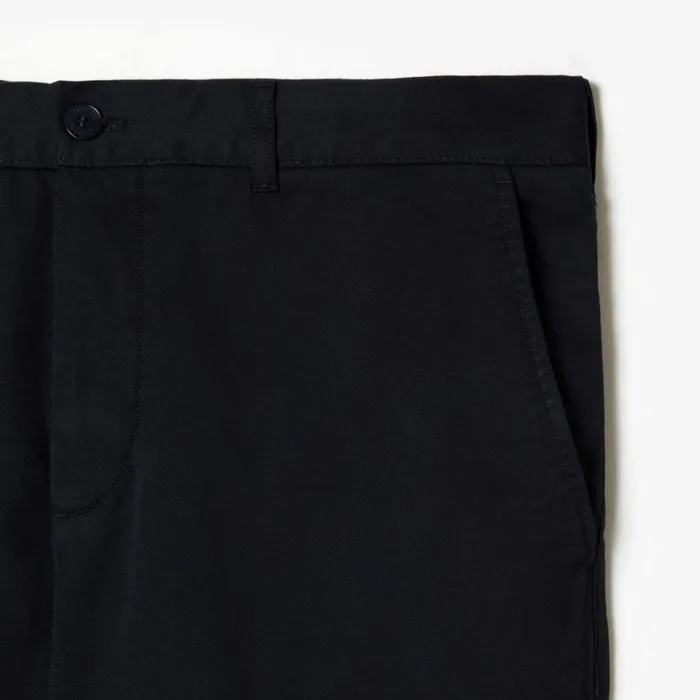 Shorts and Swim Men Lacoste Men039s Regular Fit Stretch Organic Cotton Bermuda Shorts Abysm Blue Hde