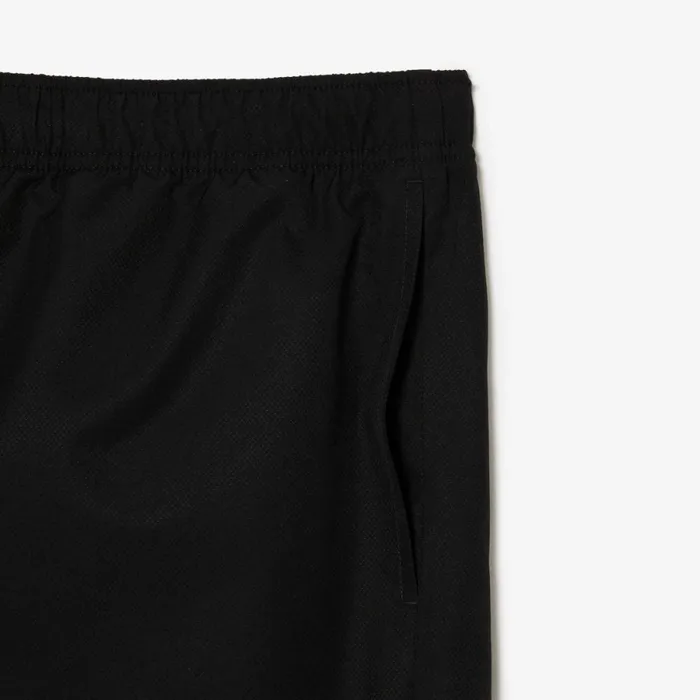 Shorts and Swim Men Lacoste Mens SPORT Big Fit Relaxed Fit Lined Shorts Black 031