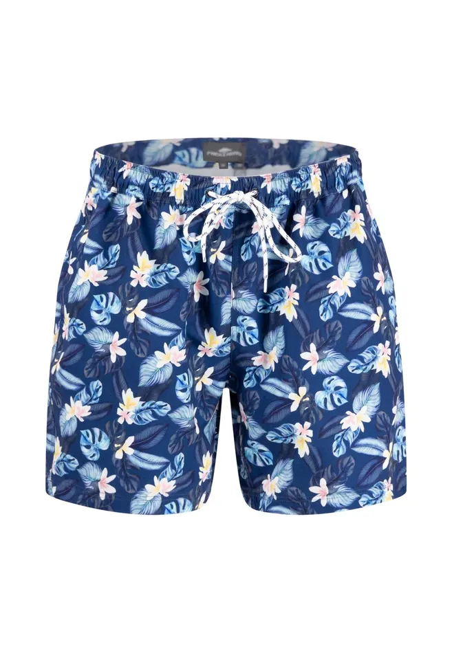 Shorts Men FYNCHHATTON Bath Forces With Summer All overprint Summer Breezepeenavy