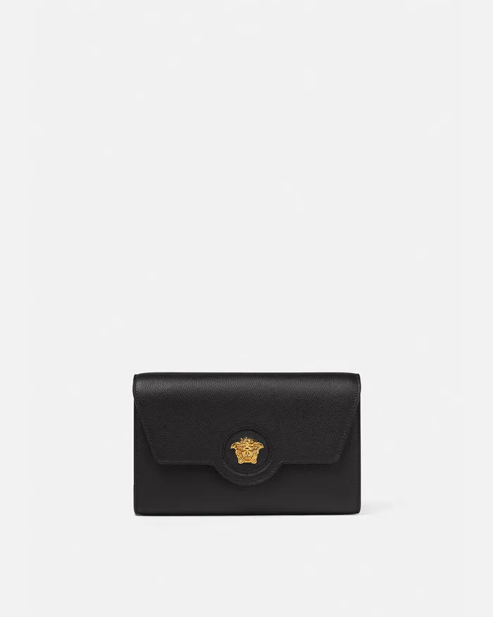 Shoulder and Crossbody Women Versace La Medusa Crossbody Bag Blackgold