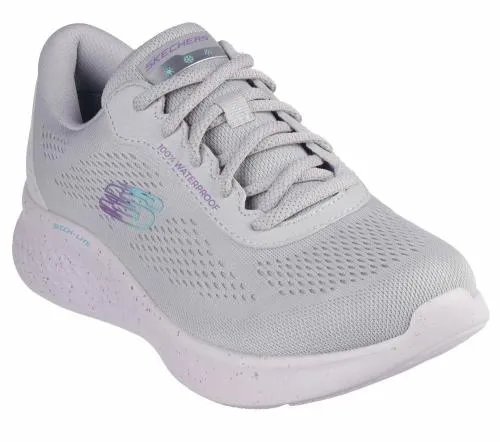 SkechLite Pro 8211 Through The Mud Light Gray Women SKECHERS Lace Up