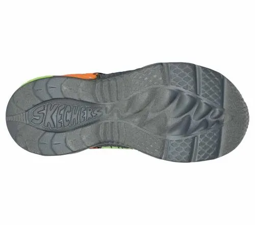 SkechOSaurus 8211 DinoLights Black Orange Kids SKECHERS Big Kids UK Sizes 36