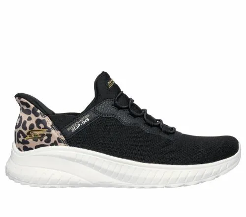 Slipins BOBS Sport Squad Chaos 8211 Seize The Hour Black Women SKECHERS SlipOn