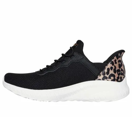 Slipins BOBS Sport Squad Chaos 8211 Seize The Hour Black Women SKECHERS SlipOn