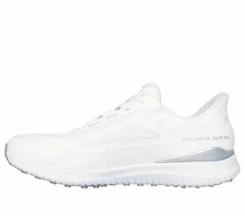 Slipins GO GOLF Flight White Silver Women SKECHERS SlipOn
