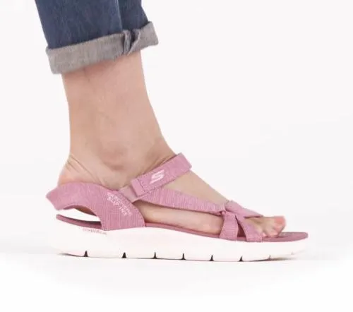 Slipins GO WALK Flex Sandal 8211 Illuminate Mauve Women SKECHERS Sandals