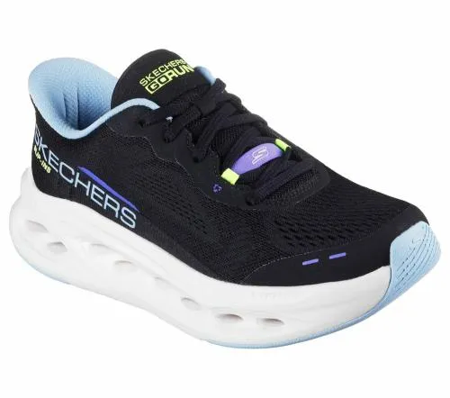 Slipins Max Cushioning GlideStep Black Blue Women SKECHERS SlipOn