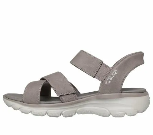 Slipins Relaxed Fit Easy Going 8211 Somewhere Sunny Taupe Women SKECHERS SlipOn