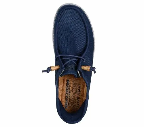 Slipins Relaxed Fit Melson 8211 Berlaine Navy Men SKECHERS SlipOn