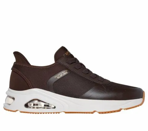 Slipins TresAir Uno 8211 Necessairy Chocolate Men SKECHERS SlipOn