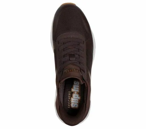 Slipins TresAir Uno 8211 Necessairy Chocolate Men SKECHERS SlipOn