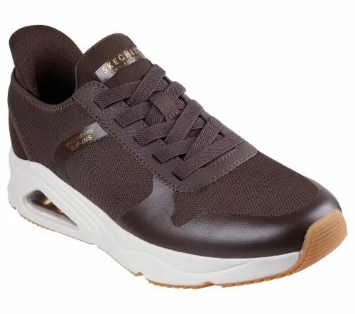 Slipins TresAir Uno 8211 Necessairy Chocolate Men SKECHERS SlipOn