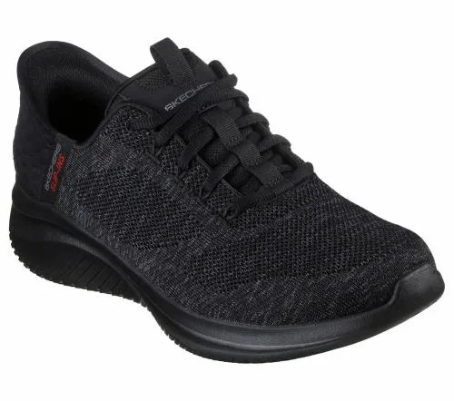 Slipins Ultra Flex 30 8211 New Arc Black Men SKECHERS SlipOn