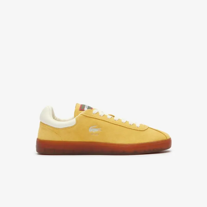 Sneakers Men Lacoste Men039s Baseshot Suede Sneakers Ylwgum Agb