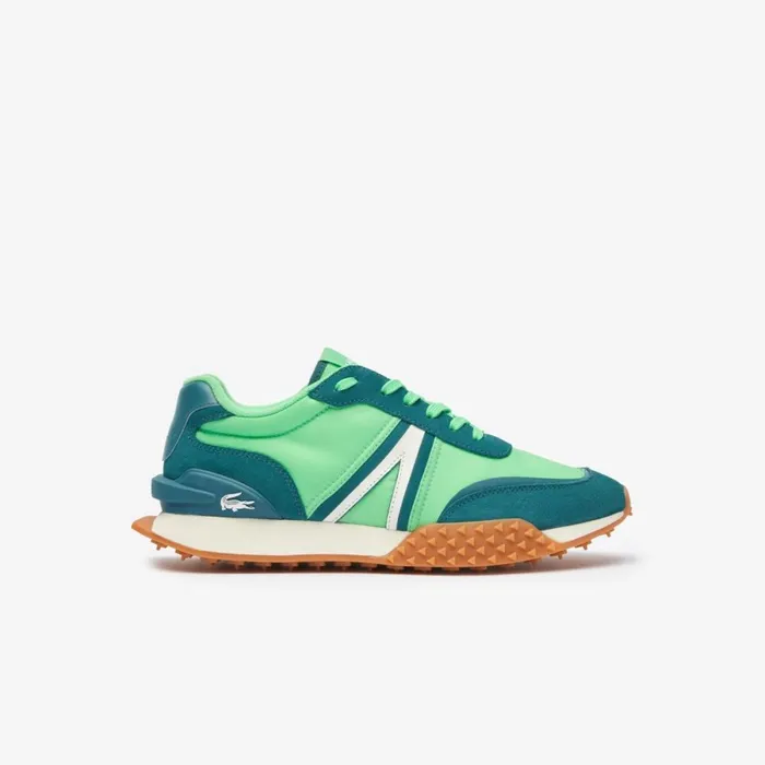 Sneakers Men Lacoste Men039s LSpin Deluxe Contrasted Sneakers Grndk Grn Ag9