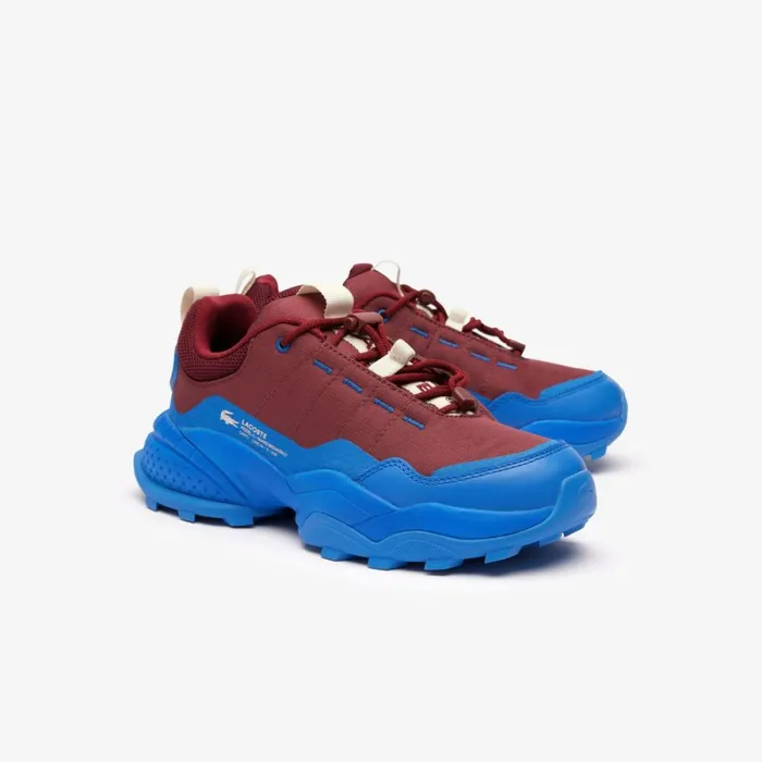 Sneakers Women Lacoste Women039s Outdoor LGuard Breaker CT Sneakers In Ripstop Nylon Burgblu Aic