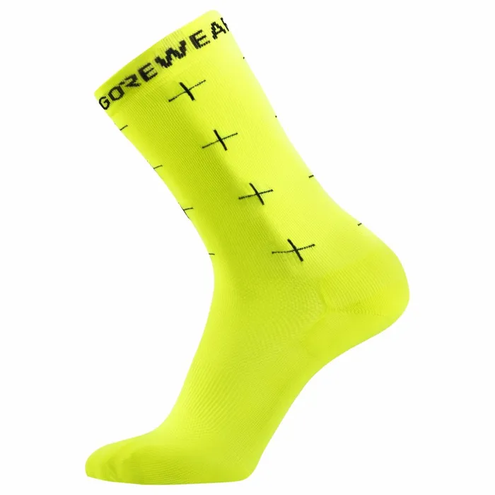 Socks MenWomen GOREWEAR Essential Daily Socks Neon Yellow