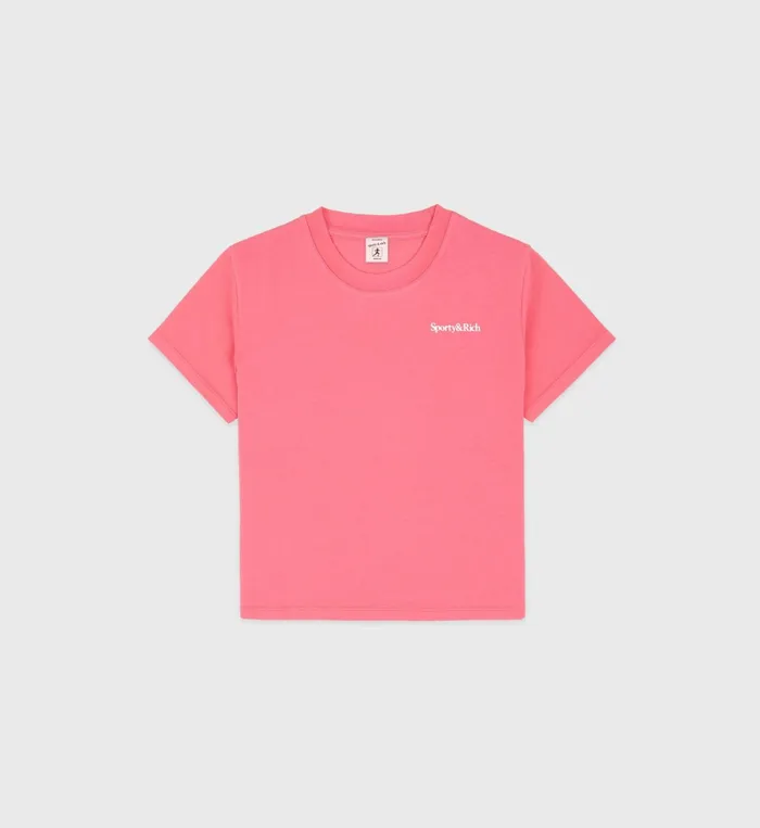 Sporty and Rich Clothing Kids Health Is Wealth Kids TShirt 8211 Cotton CandyWhite Sporty and Rich Clothing Kids Health Is Wealth Kids TShirt 8211 Cotton CandyWhite