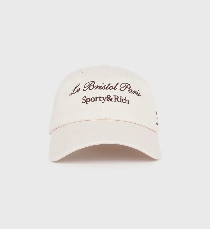 Sporty and Rich Hats Women Faubourg Hat 8211 CreamChocolate