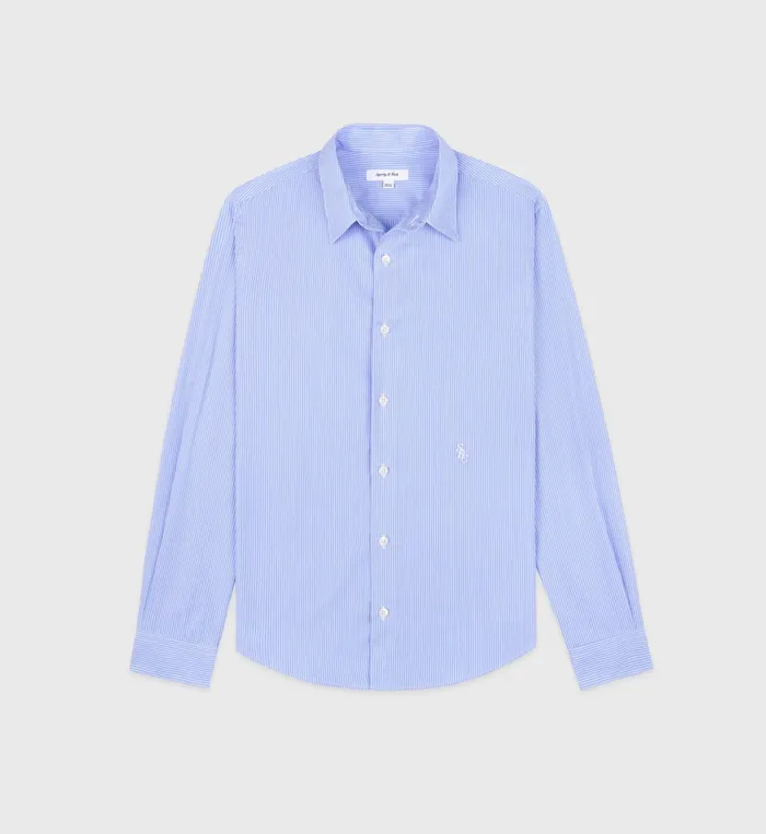 Sporty and Rich Shirting Women SRC Shirt 8211 BlueWhite Striped