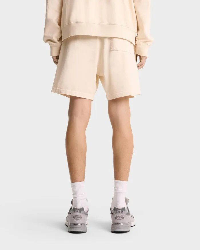 Sporty and Rich Shorts Women NY 94 Gym Short 8211 CreamNavy