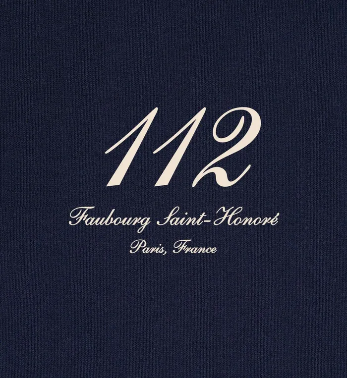 Sporty and Rich Sweatshirts Women Faubourg Crewneck 8211 NavyCream