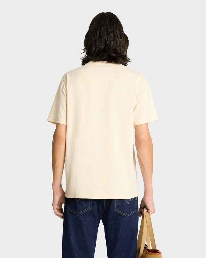 Sporty and Rich TShirts and Tops Women NY Health Club TShirt 8211 CreamNavy