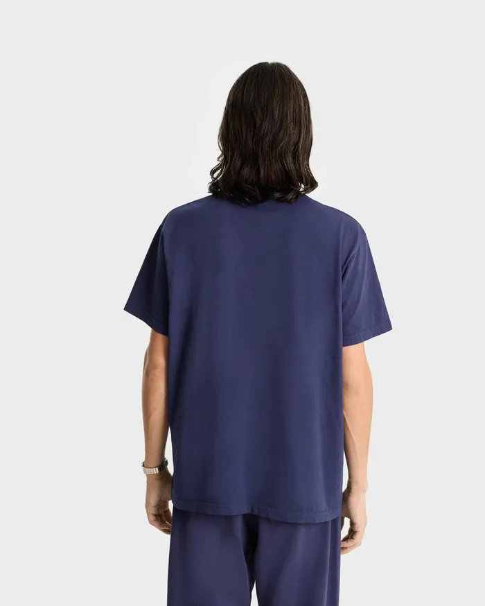 Sporty and Rich TShirts Men California TShirt 8211 NavyGold